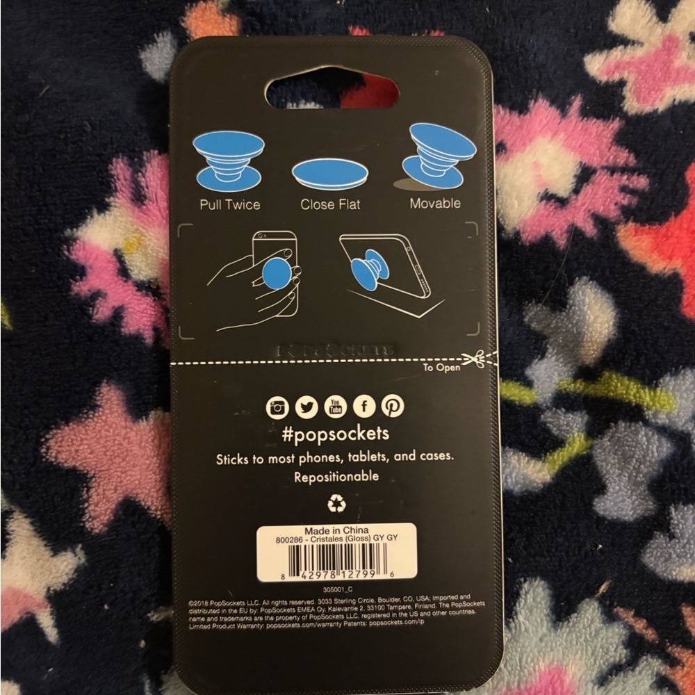 PopSocket Multicolor Phone Grip - Picture 2 of 4